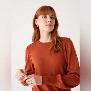 FRANK AND OAK Merino Wool Crewneck Sweater - Women's